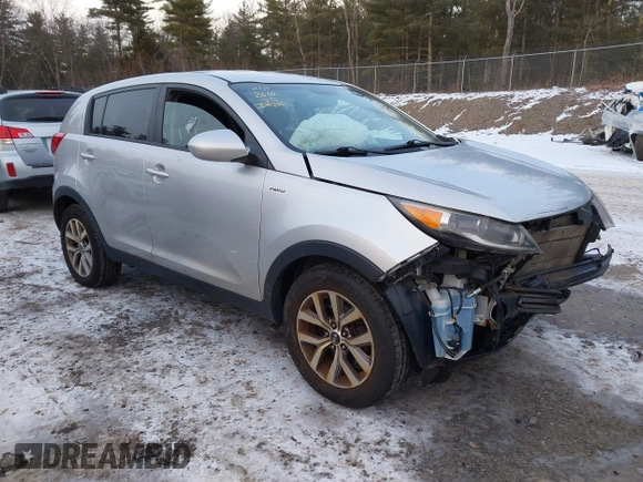 2015 Kia Sportage LX with VIN KNDPBCAC2F7792610, listed as a IAAI auction lot 41249421 with 190,680 mi miles and . Bid and sale history available at DreamBid. Image 1.