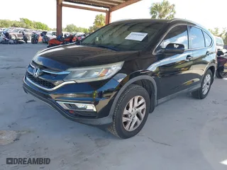 2015 Honda CR-V EX-L with VIN 2HKRM4H75FH618995, listed as a IAAI auction lot 41844809 with 217,877 mi miles. Bid and sale history available at carsss.com. Image 18.