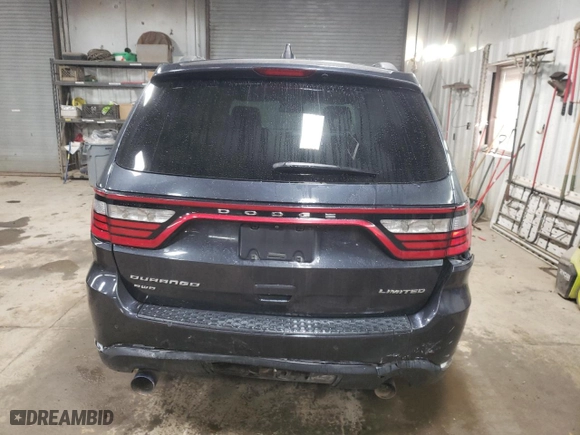 2014 Dodge Durango Limited with VIN 1C4SDJDTXEC332900, listed as a Copart auction lot 75940244 with 221,196 mi miles and Salvage Title. Bid and sale history available at carsss.com. Image 6.