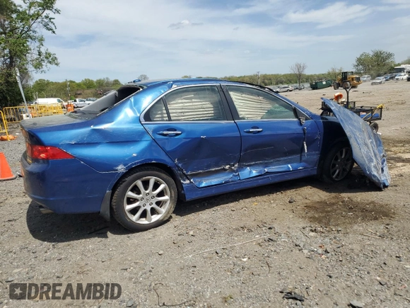2006 Acura TSX Navi with VIN JH4CL96916C016860, listed as a Copart auction lot 54047475 with Not provided miles and Non repairable. Bid and sale history available at DreamBid. Image 3.
