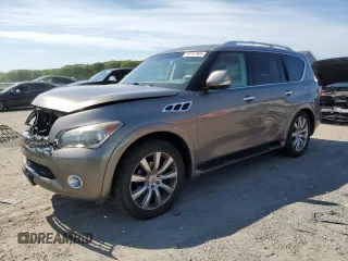 2014 Infiniti QX80 с VIN JN8AZ2NE9E9068539, выставлен на аукционе Copart как лот 59197905 с пробегом 117 858 миль миль и Чистый • Clean title. История ставок и продаж доступна на DreamBid. Изображение 1.