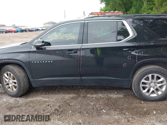 2019 Chevrolet Traverse LT Cloth with VIN 1GNERGKW6KJ186461, listed as a IAAI auction lot 42332356 with 115,240 mi miles and . Bid and sale history available at DreamBid. Image 14.