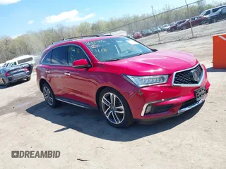 2018 Acura MDX w/Advance/Entertainment Pkg with VIN 5J8YD4H90JL006920, listed as a IAAI auction lot 41957396 with 58,832 mi miles. Bid and sale history available at carsss.com. Image 1.