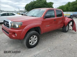 2010 Toyota Tacoma PreRunner with VIN 3TMJU4GN0AM097068, listed as a Copart auction lot 57877505 with 161,390 mi miles and Salvage title. Bid and sale history available at DreamBid. Image 1.