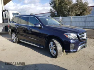 2017 Mercedes-Benz GLS with VIN 4JGDF6EE5HA935586, listed as a Copart auction lot 39951723 with 52,184 mi miles. Bid and sale history available at carsss.com. Image 4.