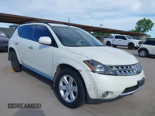 2007 Nissan Murano SL z VIN JN8AZ08T77W502329, wystawiony jako IAAI lot #42316364 z przebiegiem 238 267 mil mil oraz . Historia ofert i sprzedaży dostępna na DreamBid. Obrazek 1.