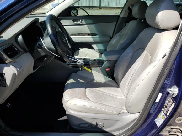 2016 Kia Optima EX with VIN 5XXGU4L31GG083964, listed as a Copart auction lot 52902845 with 119,115 mi miles and Salvage Title. Bid and sale history available at carsss.com. Image 7.
