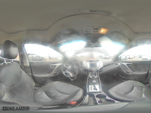 2012 Hyundai Elantra Limited with VIN 5NPDH4AE3CH144290, listed as a Copart auction lot 46850955 with 151,302 mi miles and Salvage Title. Bid and sale history available at carsss.com. Image 13.