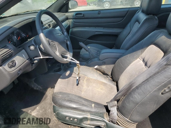 2005 Chrysler Sebring Touring with VIN 1C3EL55R55N625039, listed as a Copart auction lot 58078465 with 158,906 mi miles and Clean title. Bid and sale history available at DreamBid. Image 7.