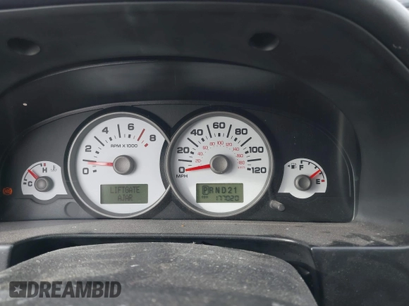 2007 Ford Escape Limited with VIN 1FMCU94127KC03555, listed as a IAAI auction lot 41620386 with 177,020 mi miles. Bid and sale history available at carsss.com. Image 7.