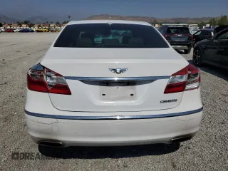 2013 Hyundai Genesis 3.8L with VIN KMHGC4DDXDU257851, listed as a Copart auction lot 59491725 with 95,844 mi miles and Salvage title. Bid and sale history available at DreamBid. Image 6.