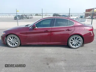 2018 Alfa Romeo Giulia with VIN ZARFAEBN8J7566581, listed as a IAAI auction lot 41524224 with 56,863 mi miles. Bid and sale history available at carsss.com. Image 14.