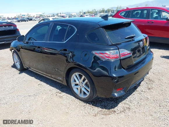 2015 Lexus CT 200h Hybrid with VIN JTHKD5BH9F2234033, listed as a IAAI auction lot 41993006 with 135,269 mi miles. Bid and sale history available at carsss.com. Image 3.