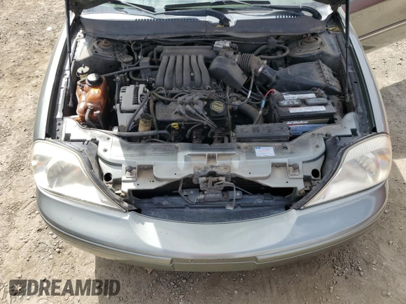 2001 Mercury Sable LS with VIN 1MEFM53U21G623749, listed as a Copart auction lot 72206684 with 97,044 mi miles and Salvage title. Bid and sale history available at DreamBid. Image 11.
