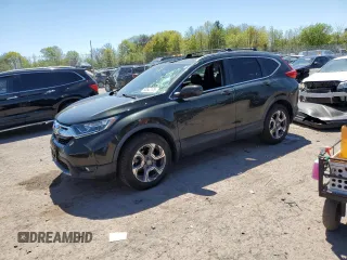 2018 Honda CR-V EX-L with VIN 7FARW2H80JE002365, listed as a Copart auction lot 54547175 with 32,087 mi miles and Salvage Title. Bid and sale history available at carsss.com. Image 1.