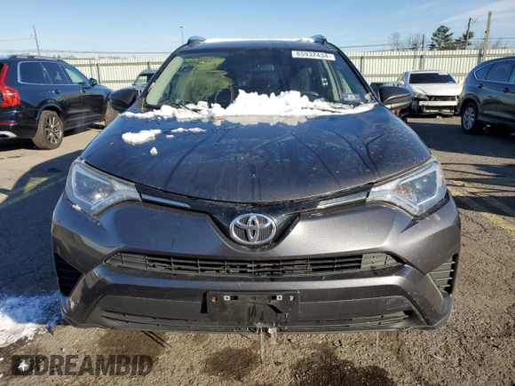 2016 Toyota RAV4 LE with VIN JTMBFREV6GJ055038, listed as a Copart auction lot 85932434 with 127,323 mi miles and Salvage Title. Bid and sale history available at carsss.com. Image 5.