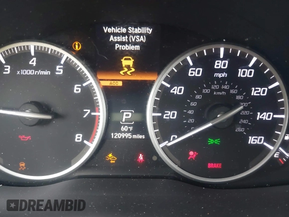 2017 Acura RDX Advance with VIN 5J8TB3H78HL002228, listed as a IAAI auction lot 40780949 with 120,995 mi miles and . Bid and sale history available at DreamBid. Image 15.