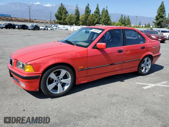 1997 BMW 3 Series 328iA with VIN WBACD4325VAV44675, listed as a Copart auction lot 72289164 with 151,999 mi miles and Salvage Title. Bid and sale history available at carsss.com. Image 1.