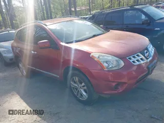 2013 Nissan Rogue S with VIN JN8AS5MT8DW512547, listed as a IAAI auction lot 41970436 with 138,087 mi miles. Bid and sale history available at carsss.com. Image 1.