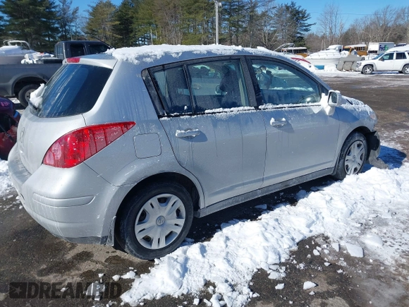 2012 Nissan Versa S with VIN 3N1BC1CP5CL363113, listed as a IAAI auction lot 41590991 with 110,361 mi miles. Bid and sale history available at carsss.com. Image 4.