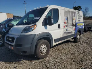 2020 Ram ProMaster Cargo with VIN 3C6TRVAG9LE105473, listed as a Copart auction lot 46428395 with 115,191 mi miles and Salvage Title. Bid and sale history available at carsss.com. Image 1.