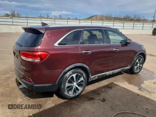 2016 Kia Sorento EX with VIN 5XYPHDA17GG146132, listed as a Copart auction lot 46819095 with 109,105 mi miles and Clean Title. Bid and sale history available at carsss.com. Image 3.