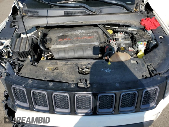 2019 Jeep Compass Trailhawk with VIN 3C4NJDDBXKT671249, listed as a Copart auction lot 58927225 with Not provided miles and Salvage title. Bid and sale history available at DreamBid. Image 11.