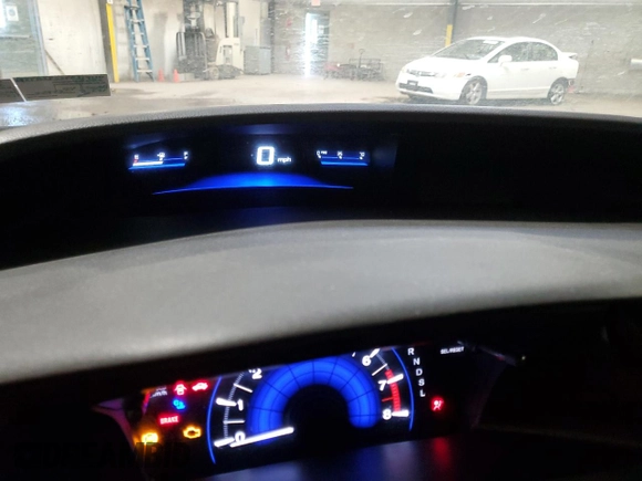 2015 Honda Civic LX with VIN 19XFB2F53FE279110, listed as a Copart auction lot 54827215 with Not Provided miles and Salvage Title. Bid and sale history available at carsss.com. Image 9.