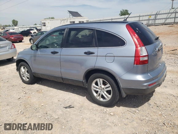 2011 Honda CR-V EX with VIN JHLRE3H56BC005024, listed as a Copart auction lot 52485875 with 246,339 mi miles and Salvage Title. Bid and sale history available at DreamBid. Image 2.