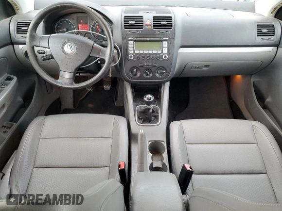 2007 Volkswagen Jetta 2.5 with VIN 3VWSF71KX7M050084, listed as a Copart auction lot 47893395 with 133,318 mi miles and Salvage title. Bid and sale history available at DreamBid. Image 8.