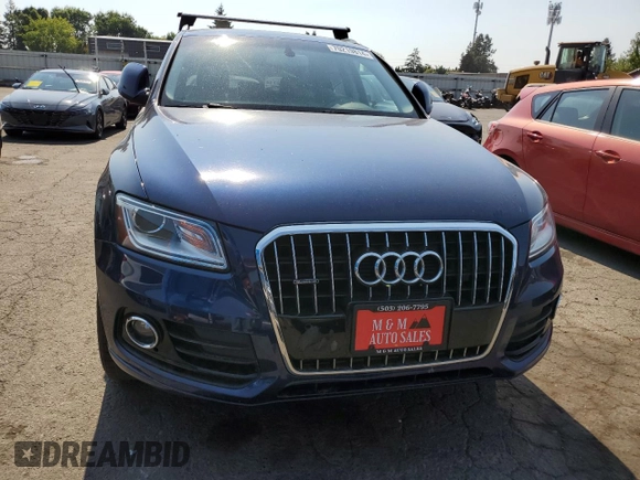 2014 Audi Q5 Premium Plus with VIN WA1LFAFP7EA050329, listed as a Copart auction lot 70219814 with 0 mi miles and Salvage Title. Bid and sale history available at carsss.com. Image 5.
