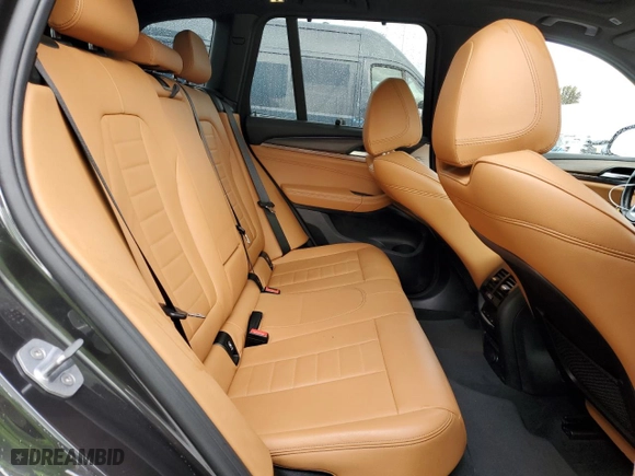 2019 BMW X3 xDrive30i with VIN 5UXTR9C5XKLE20933, listed as a Copart auction lot 49104275 with 64,799 mi miles and Salvage Title. Bid and sale history available at carsss.com. Image 10.
