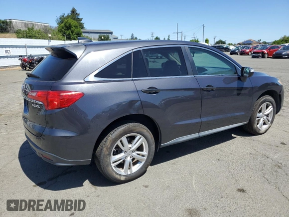 2014 Acura RDX z VIN 5J8TB3H35EL015477, wystawiony jako Copart lot #57468455 z przebiegiem 106 327 mil mil oraz Szkoda całkowita • Salvage title. Historia ofert i sprzedaży dostępna na DreamBid. Obrazek 3.