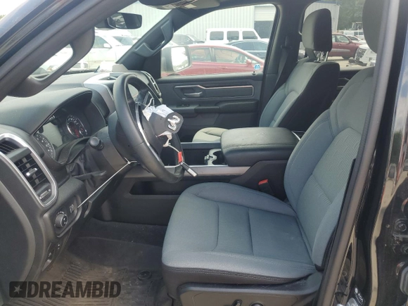 2022 Ram 1500 Lone Star with VIN 1C6SRFFT0NN427277, listed as a Copart auction lot 59408095 with 52,133 mi miles and Salvage title. Bid and sale history available at DreamBid. Image 7.