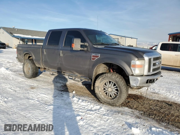 2008 Ford F-350 XL with VIN 1FTWW31R38EB17075, listed as a Copart auction lot 88601755 with 182,904 mi miles and Clean Title. Bid and sale history available at DreamBid. Image 4.