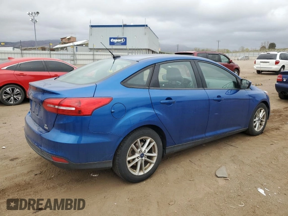 2018 Ford Focus SE with VIN 1FADP3FE4JL287169, listed as a Copart auction lot 53181935 with 134,656 mi miles and Clean Title. Bid and sale history available at carsss.com. Image 3.