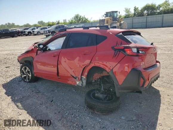 2024 Subaru Crosstrek Premium with VIN JF2GUADC5RH360734, listed as a Copart auction lot 56003775 with Not provided miles and Salvage title. Bid and sale history available at DreamBid. Image 2.