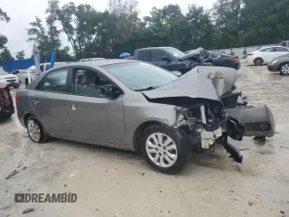 2010 Kia Forte EX with VIN KNAFU4A21A5199583, listed as a Copart auction lot 71681954 with 185,329 mi miles and Salvage Title. Bid and sale history available at carsss.com. Image 4.
