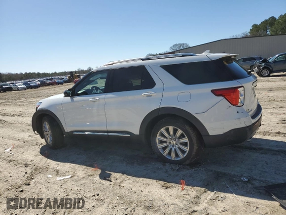 2020 Ford Explorer Limited with VIN 1FMSK8FH5LGC24015, listed as a Copart auction lot 49627615 with 40,729 mi miles and Salvage Title. Bid and sale history available at carsss.com. Image 2.