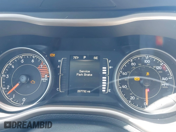 2016 Jeep Cherokee Latitude with VIN 1C4PJLCS8GW260180, listed as a IAAI auction lot 42649326 with 207,732 mi miles and . Bid and sale history available at DreamBid. Image 7.