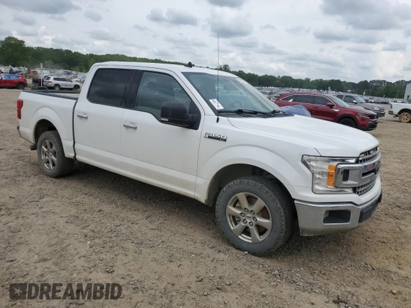 2019 Ford F-150 XL with VIN 1FTEW1C56KFA68465, listed as a Copart auction lot 54219065 with 180,930 mi miles and Clean Title. Bid and sale history available at carsss.com. Image 4.