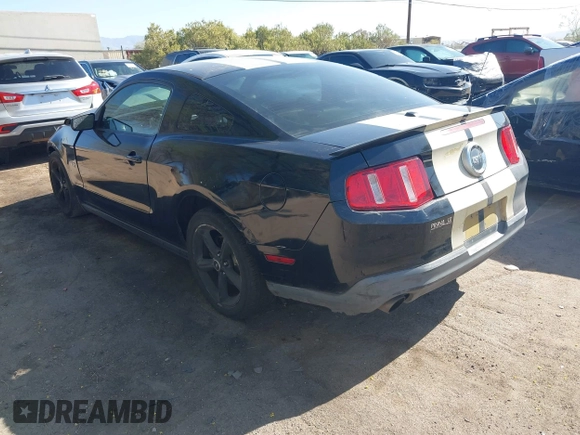 2010 Ford Mustang GT with VIN 1ZVBP8CH4A5151929, listed as a IAAI auction lot 42004668 with 219,043 mi miles. Bid and sale history available at carsss.com. Image 3.