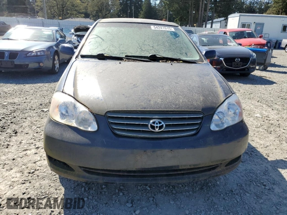 2004 Toyota Corolla CE with VIN 1NXBR38E04Z300938, listed as a Copart auction lot 54241515 with Not Provided miles and Salvage Title. Bid and sale history available at DreamBid. Image 5.