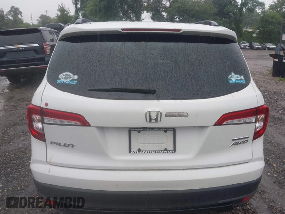2021 Honda Pilot Special Edition with VIN 5FNYF6H28MB048296, listed as a IAAI auction lot 40012452 with 50,011 mi miles. Bid and sale history available at carsss.com. Image 16.
