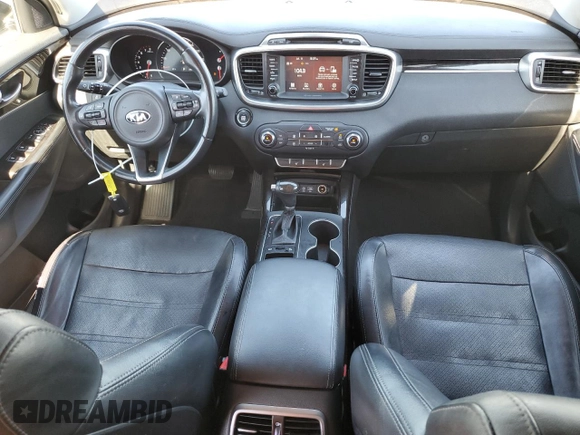 2018 Kia Sorento EX with VIN 5XYPH4A53JG385140, listed as a Copart auction lot 63948095 with 186,391 mi miles and Salvage title. Bid and sale history available at DreamBid. Image 8.