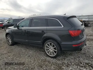2013 Audi Q7 3.0T S line Prestige with VIN WA1DGAFE4DD010626, listed as a Copart auction lot 84907214 with 158,521 mi miles and Salvage Title. Bid and sale history available at carsss.com. Image 2.
