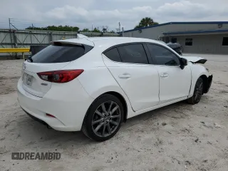 2018 Mazda 3 Touring with VIN 3MZBN1L32JM191616, listed as a Copart auction lot 50510825 with 57,547 mi miles and Salvage Title. Bid and sale history available at carsss.com. Image 3.