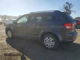 2016 Dodge Journey SE with VIN 3C4PDCABXGT103296, listed as a Copart auction lot 56358715 with 106,821 mi miles and Clean Title. Bid and sale history available at DreamBid. Image 2.