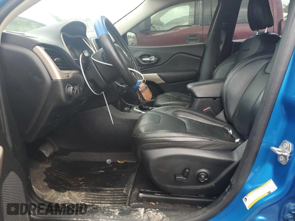 2018 Jeep Cherokee Limited z VIN 1C4PJMDB7JD600698, wystawiony jako Copart lot #50187495 z przebiegiem 59 680 mil mil oraz Szkoda całkowita • Salvage title. Historia ofert i sprzedaży dostępna na DreamBid. Obrazek 7.