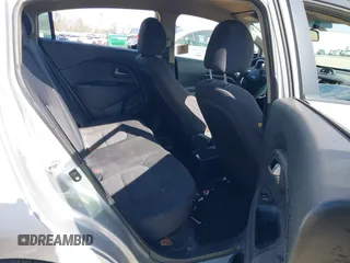 2014 Kia Rio LX with VIN KNADM4A35E6406377, listed as a IAAI auction lot 41739029 with 1 mi miles. Bid and sale history available at carsss.com. Image 8.